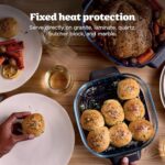 Ninja Crispi Pro 6-in-1 Glass Air Fryer | 6qt & 2.5qt Glass Containers with Storage Lids | Non-Toxic | Meal Prep, Microwave, Freezer - Image 4