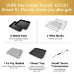 Ninja DT251 Foodi 10-in-1 Smart XL Air Fry Oven, Bake, Broil, Toast, Roast, Digital Toaster, Thermometer, True Surround Convection up to 450°F - Image 5