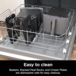 Ninja Air Fryer, 10QT DoubleStack XL 2-Basket, Compact Design, Cooks 5lb Whole Chicken, Feeds Up to 8 People, 6-in-1 Air Fryer - Image 5