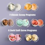 Ninja CREAMi Scoop & Swirl Ice Cream and Soft Serve Maker, Sorbet, Milkshake, Frozen Yogurt, Low Calories Program & More - Image 6