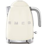 SMEG 50's Retro Style 7 Cup Electric Water Kettle with Automatic Shutoff, Removable Base, and Water Indicator, KLF03CRUS