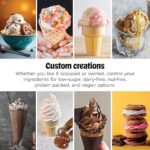Ninja CREAMi Scoop & Swirl Ice Cream and Soft Serve Maker, Sorbet, Milkshake, Frozen Yogurt, Low Calories Program & More - Image 10