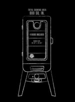 Pit Boss 3-Series Gas Vertical Smoker, Red Hammertone - 10773 - Image 6