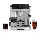 Ninja Luxe Café 3-in-1 Espresso, Drip Coffee and Cold Brew Machine | Intergrated Coffee Grinder, Milk Frother, Assisted Tamper