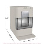 Frigidaire Nugget Ice Maker, Countertop Ice Machine with Transparent Window, Sonic Ice Maker with 44 lbs. Capacity - Image 9