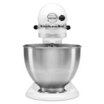 KitchenAid Classic Series 4.5 Quart Tilt-Head Stand Mixer K45SS, White - Image 7