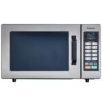 Panasonic NE-1054F Compact Light-Duty Countertop Commercial Microwave Oven with 10 Programmable Memory