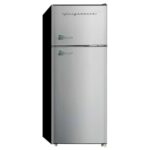 Frigidaire, 2 Door Apartment Size Refrigerator/Freezer Combo, 7.5 cu ft, Platinum Series, Stainless, 23" D x 21.5" W x 55.5" H