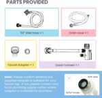 COMFEE’ Countertop Dishwasher, Energy Star Portable Dishwasher, 6 Place Settings & 8 Washing Programs, Speed, Baby-Care - Image 4