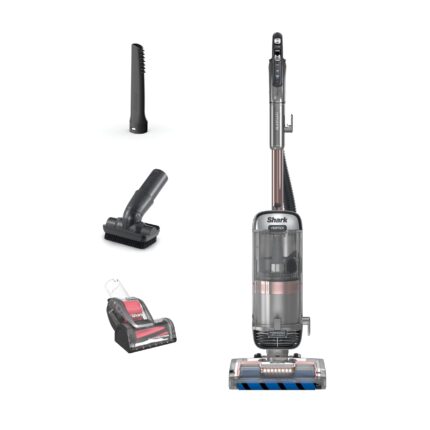 Shark AZ2002 Vertex Powered Lift-Away Upright Vacuum with DuoClean PowerFins, Self-Cleaning Brushroll