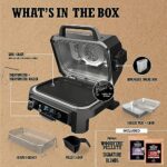 Ninja | Grill & Smoker | Outdoor Woodfire Pro XL | 4 in 1 Grill, BBQ Smoker, Air Fryer & Bake | Portable | Includes Built in Thermometer - Image 3