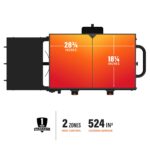 Blackstone 28 Inch Original Omnivore Griddle 2206, Blackstone 2 Burner Griddle Outdoor Flat Top Grill, Propane Portable Gas Grill - Image 6