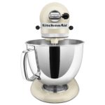 KitchenAid Artisan Series 5 Quart Tilt Head Stand Mixer with Pouring Shield KSM150PS, Almond Cream - Image 6