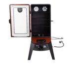 Pit Boss 3-Series Gas Vertical Smoker, Red Hammertone - 10773 - Image 10