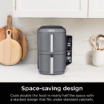 Ninja Air Fryer, 10QT DoubleStack XL 2-Basket, Compact Design, Cooks 5lb Whole Chicken, Feeds Up to 8 People, 6-in-1 Air Fryer - Image 16