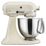KitchenAid Artisan Series 5 Quart Tilt Head Stand Mixer with Pouring Shield KSM150PS, Almond Cream