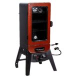 Pit Boss 3-Series Gas Vertical Smoker, Red Hammertone - 10773 - Image 11