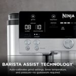 Ninja Luxe Café 3-in-1 Espresso, Drip Coffee and Cold Brew Machine | Intergrated Coffee Grinder, Milk Frother, Assisted Tamper - Image 11