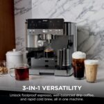 Ninja Luxe Café 3-in-1 Espresso, Drip Coffee and Cold Brew Machine | Intergrated Coffee Grinder, Milk Frother, Assisted Tamper - Image 12