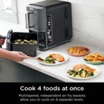 Ninja Air Fryer, 10QT DoubleStack XL 2-Basket, Compact Design, Cooks 5lb Whole Chicken, Feeds Up to 8 People, 6-in-1 Air Fryer - Image 15
