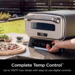 Ninja Artisan Outdoor Pizza Oven, 12-inch, 3-minute Pizza, Neapolitan, Thin Crust, New York Chicago, Custom, 700F Max Temperature - Image 9