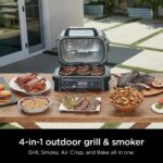 Ninja | Grill & Smoker | Outdoor Woodfire Pro XL | 4 in 1 Grill, BBQ Smoker, Air Fryer & Bake | Portable | Includes Built in Thermometer - Image 11