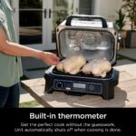 Ninja | Grill & Smoker | Outdoor Woodfire Pro XL | 4 in 1 Grill, BBQ Smoker, Air Fryer & Bake | Portable | Includes Built in Thermometer - Image 9