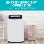 BLACK+DECKER 0.9 Cu. Ft. Portable Washer, 6.6 lb. Capacity Washing Machine for Homes & Apartments, 5 Wash Cycles - Image 6