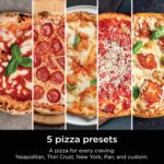 Ninja Artisan Outdoor Pizza Oven, 12-inch, 3-minute Pizza, Neapolitan, Thin Crust, New York Chicago, Custom, 700F Max Temperature - Image 6